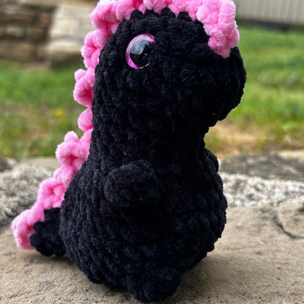 Mini Rex | Mini Godzilla | Crochet TRex | Crochet Small Dinosaur | Crochet Mini Rex | crochet Godzilla