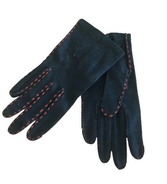 50s 60s Vintage Gloves, New Old Stock, Wrist Leng… - image 1