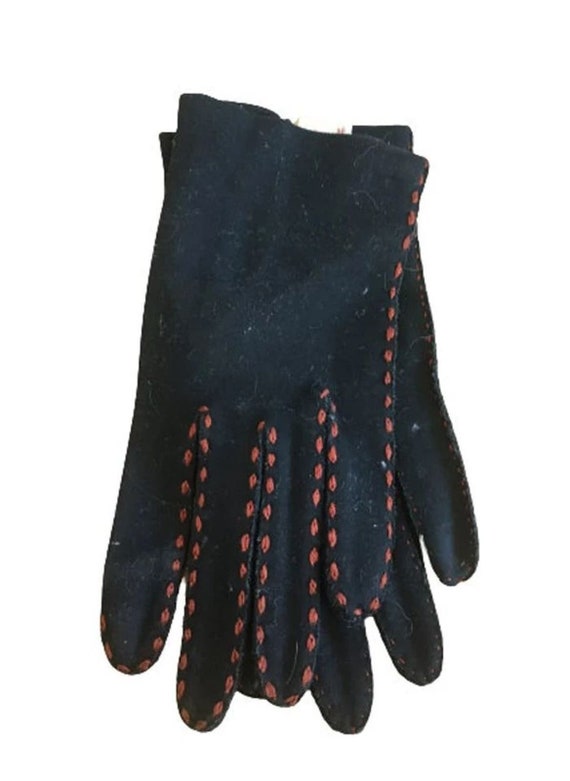 50s 60s Vintage Gloves, New Old Stock, Wrist Leng… - image 2