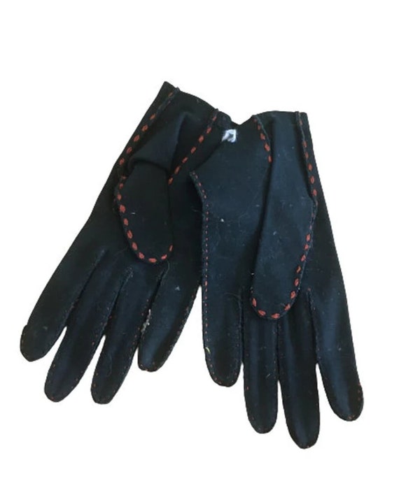 50s 60s Vintage Gloves, New Old Stock, Wrist Leng… - image 4