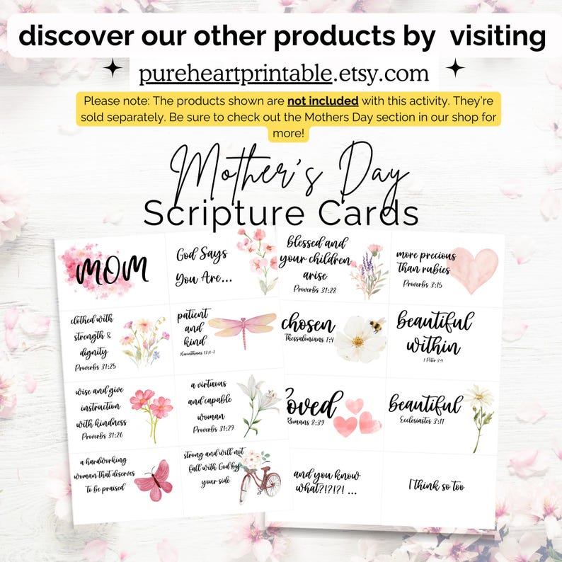 Mothers Day Bible Craft, Printable Mom Handprint Art, Christian Sunday ...