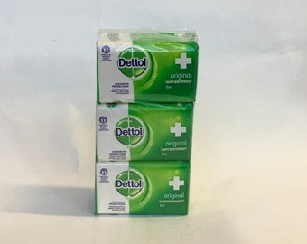 Dettol original bar soap (pack of 6)