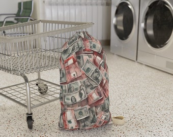 Money Million Laundry Bag