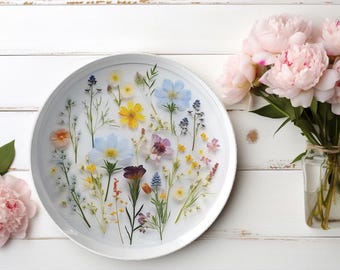 Dinner Plate Mockup PSD: AI-Enhanced Quality (Digital Download