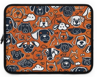 Dog print Laptop Sleeve