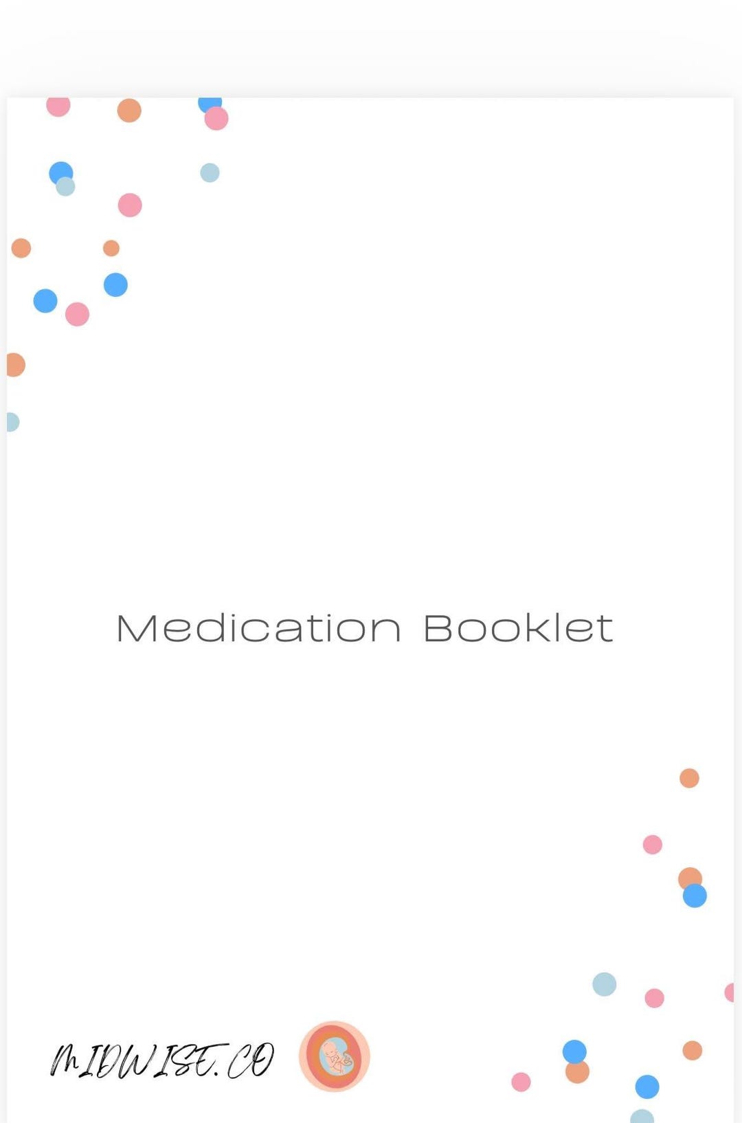 Medication Booklet.pdf Medication Booklet for Student Midwives, Nursing Students (digital ...