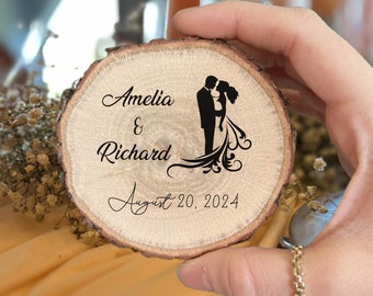 Wedding Favors For Guests In Bulk, Custom Wood Coaster, Personalized Wedding Supplies, Custom Personalized Wooden Coasters Set, Wine Cup