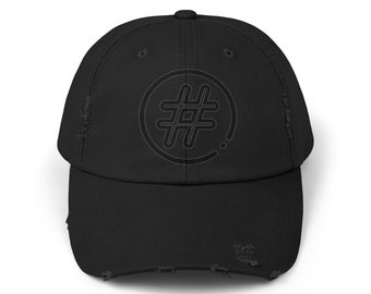 Unisex Distressed Cap