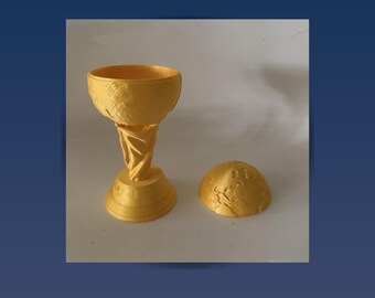 2026 World Cup Hidden Storage Trophy  Secret Compartment FIFA Style Cup| 3D Printed Collector Gift  Soccer Fan Decor Limited Edition