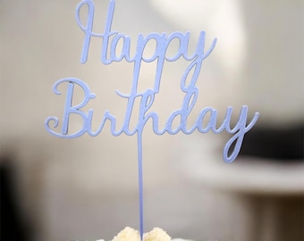 Birthday topper for cake