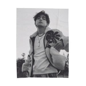 V Taehyung, Kpop BTS Army Cozy Blanket, Velveteen Gift For KPOP Music Fan, Birthday Present Gift for Best Friend, Gift ideas