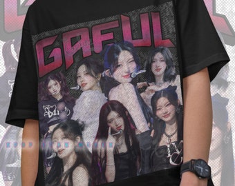 Limited Gaeul, Stan IVE Bias Tees, KPOP Bootleg Tees, Y2K T-Shirt, Unisex Vintage Retro Design, Oversized Graphic Shirt