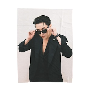 JHope, Kpop BTS Army Cozy Blanket, Velveteen Gift For KPOP Music Fan, Birthday Present Gift for Best Friend, Gift ideas