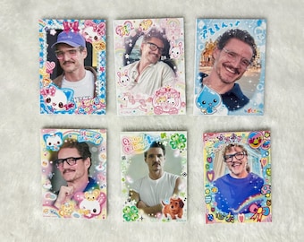 Pedro Pascal purikura-stickers versie 2!