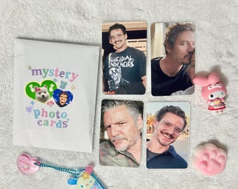 Pedro Pascal Mystery-fotokaart blinde tas !!