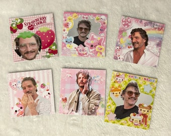 Pedro Pascal purikura-stickers!