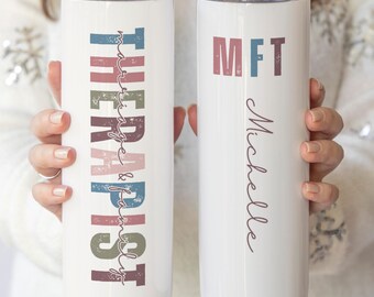 Marriage And Family Therapist Tumbler LMFT Gifts For MFT Cup Marriage And Family Therapist Graduation Gift For MFT Custom Gift For Lmft Cup