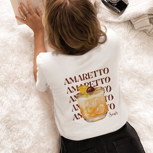 Süßes Cocktailshirt: Amaretto Sour