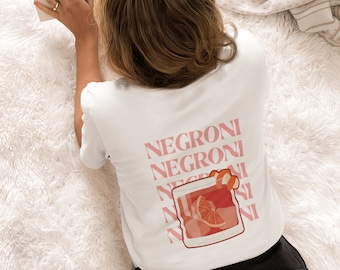Camisa coquetel fofa: Negroni