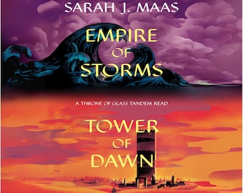 Throne of Glass Tandem Read ONE Book by Sarah J. Maas - Empire of Storms & Tower of Dawn Stitched Together