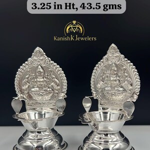 Silver Kamashi Deepam/ Kamakshi Diya/lakshmi Deepam - Etsy