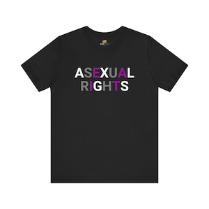 Asexual Pride Shirt Ace tshirt Ace Pride Gift Shirt Asexual Flag Tshirt Gay Pride Queer t-shirt LGBTQ Gender Neutral TShirt Pride Month