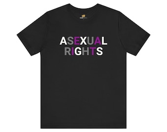 Asexual Pride T-Shirt: Ace Rechte LGBTQ Unisex T-Shirt