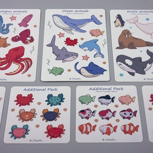 Stickers Animaux Marins