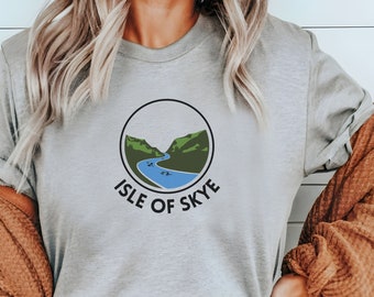 Isle of Skye T Shirt, Schottland T Shirt, Isle of Skye Souvenir, Isle of Skye Geschenk, Isle of Skye Erinnerungsstück, schottisches T-Shirt