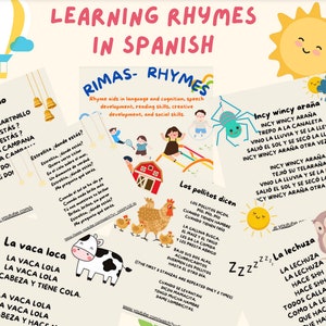 Comptines et chansons en espagnol