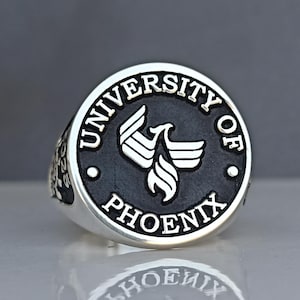 University ring, College ring, College Class Ring, Personalized Jewelry, Senior Class Ring, High School Ring,