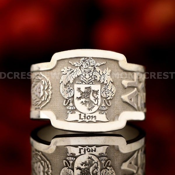 Coat of Arms Ring, Family Crest Rings, Custom Signet Ring, Crest Ring, Family Crest, Special Ring, Custom Ring, Personalized Ring,