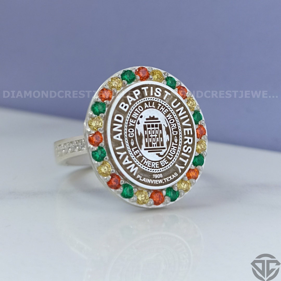 Cal Poly Slo Class Rings Personalized College Class Ring: 925K Silver, Handmade - Etsy UK