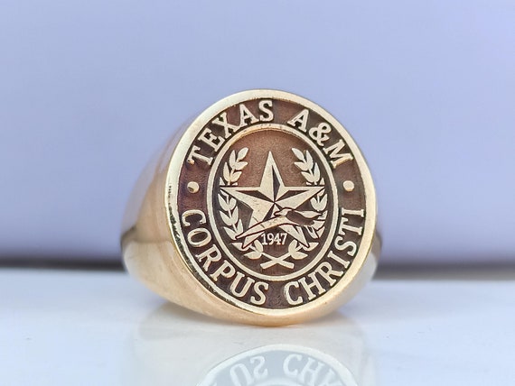 University Ring, College Ring, College Class Ring, Personalized