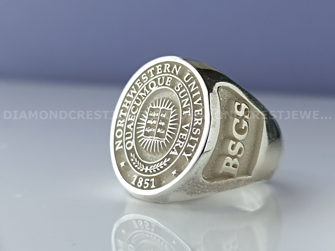 Cal Poly Slo Class Rings Customizable Sterling Silver College Class Ring: Personalized Jewelry ...