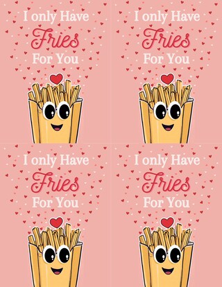 Hallmark Decorazione Natalizia 2024 – I Only Have Fries For You – Ornamento Divertente Per Albero Di Natale