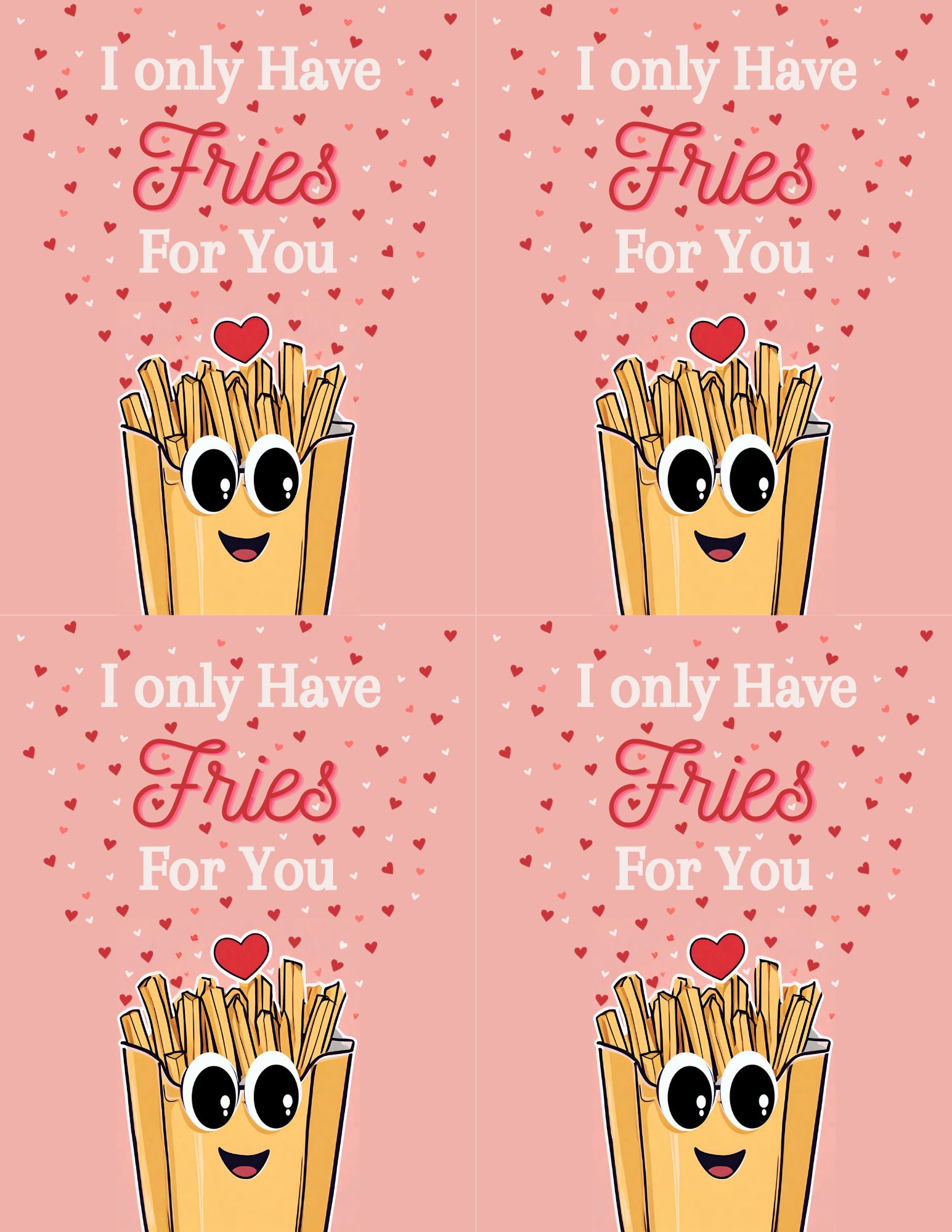 Hallmark Decorazione Natalizia 2024 – I Only Have Fries For You – Ornamento Divertente Per Albero Di Natale