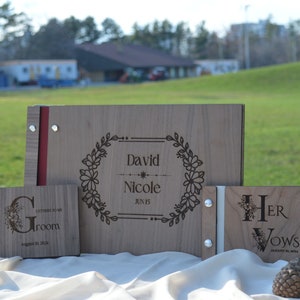 Wedding Guest Book Wedding Guestbook Photo Booth Album Alternative Custom Wedding Guestbook Rustic Guest Book Unique 4x6 photo album