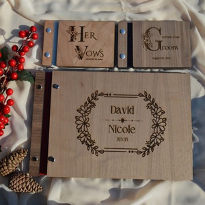 Wedding Guest Book, Wood Guestbook, Photo Booth Album, Wedding Guest Book Sign, Personalized Wedding Photo Album, Wedding Sign Book