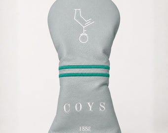 Tottenham Driver Head Cover | Genuine Leather | Supporters Golf | Fits Driver & 3 Wood | Gift Guide