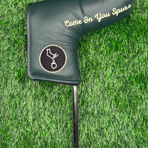 Tottenham Head Cover | Genuine Leather | Supporters Golf | Blade Putter| Premier League | Golf Gifts