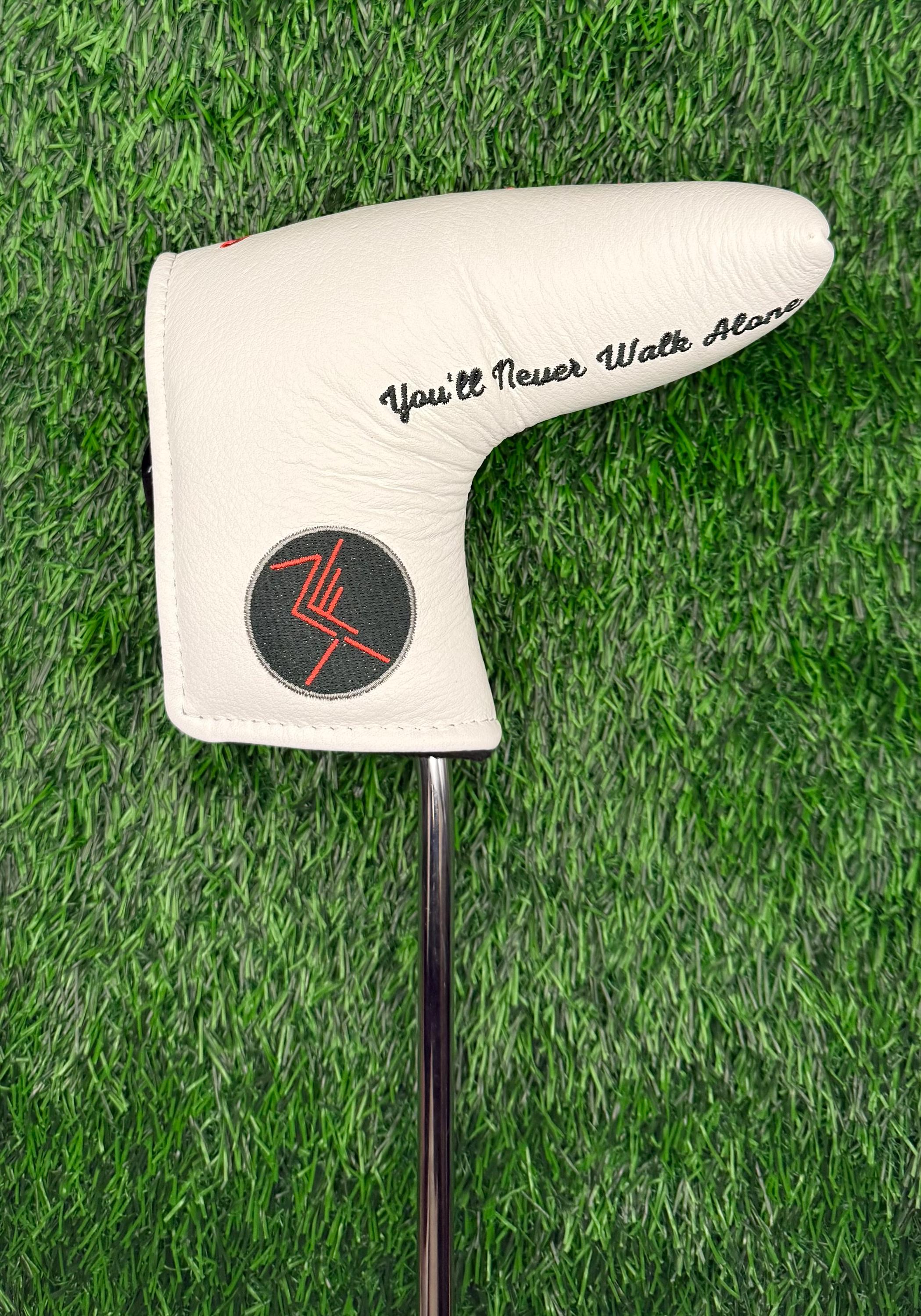 Set Copritesta Da Golf Arsenal - Driver E Mazze Con Pelle Rossa