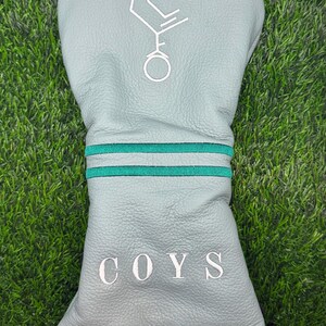 Tottenham Driver Head Cover | Genuine Leather | Supporters Golf | Fits Driver & 3 Wood | Gift Guide