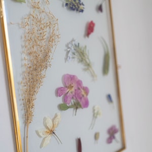 Gepresste Blumenkunst