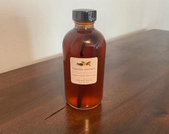 Homemade Vanilla Extract - 8oz