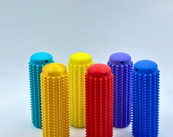 Spiky Fidget 3D Printed Textured Stim Pain Stress Relief Sensory Toy