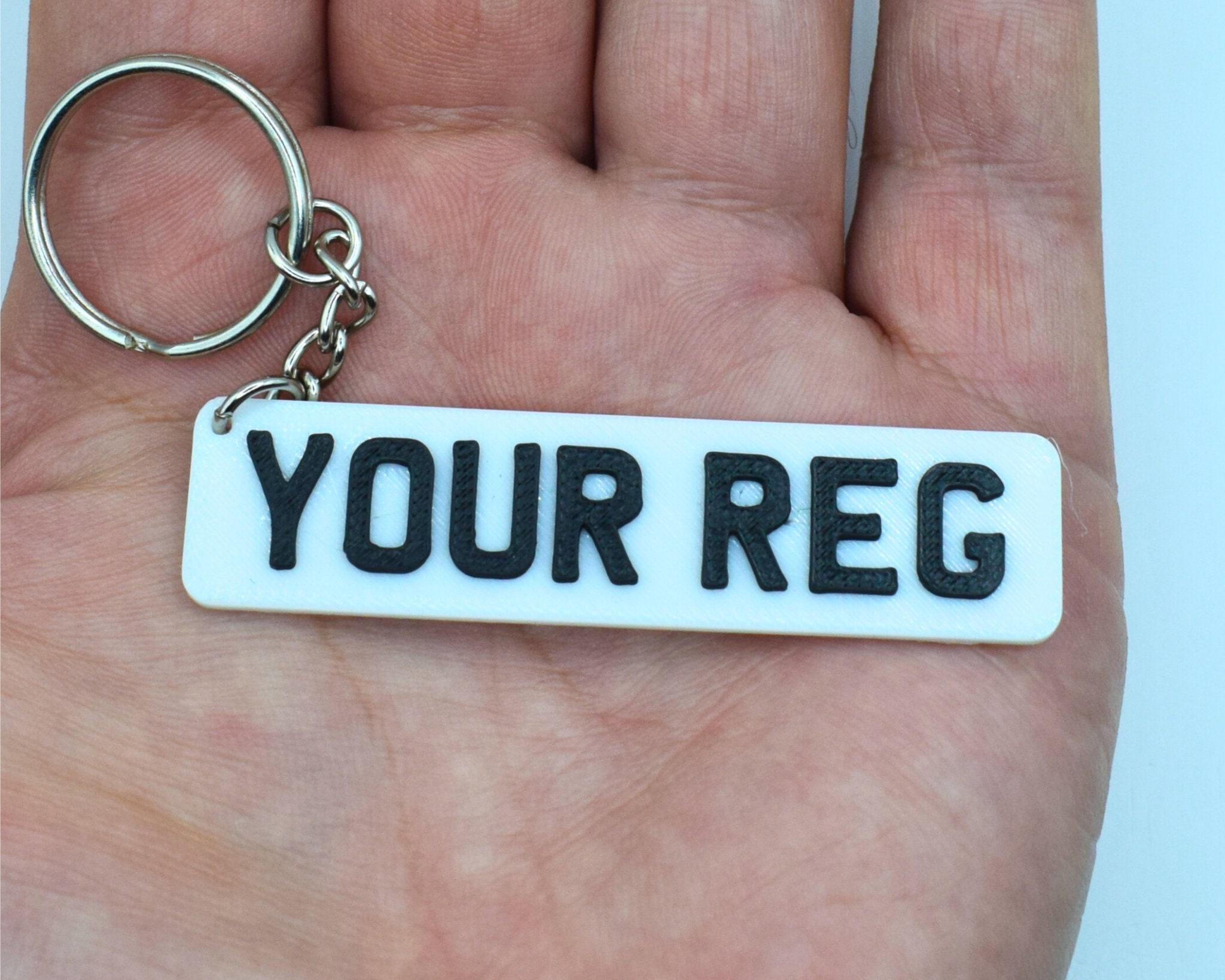 Personalised Car Number Plate Customisable Registration Reg - Foto 7