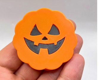 Pumpkin magnet fidget Magnetic Slider Halloween Toy 3D Printed fidget Gift
