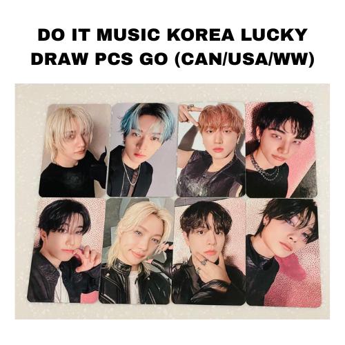 Official Stray Kids SKZ Do It Music Korea Lucky Draw Benefit