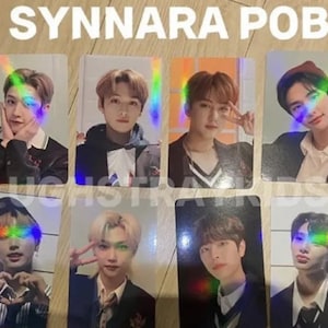&quot;Offizielle Stray Kids SKZ Holographische &quot;&quot;Weihnachten&quot;&quot; Synnara POB Solo Fotokarten.&quot;